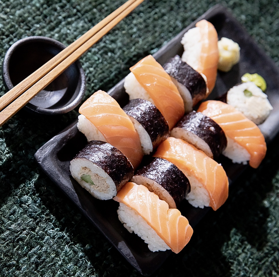 THE BURNED - Assiette à sushi