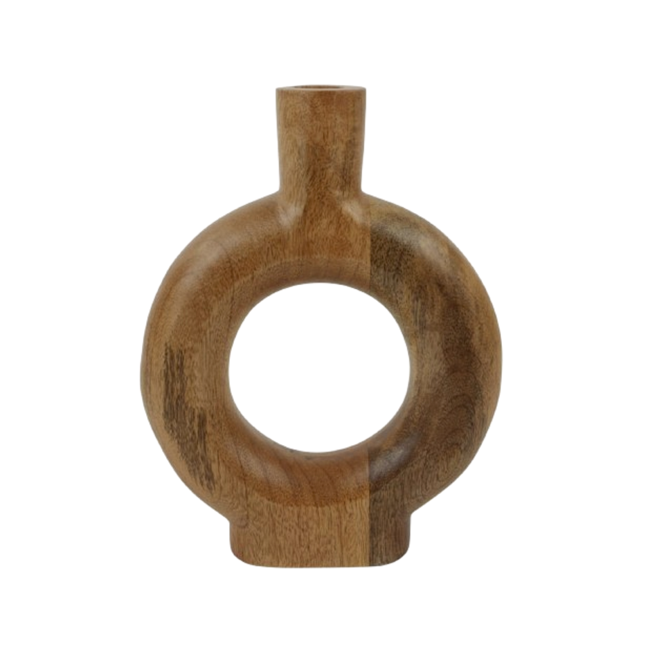 YOGI - Petit vase en bois de manguier