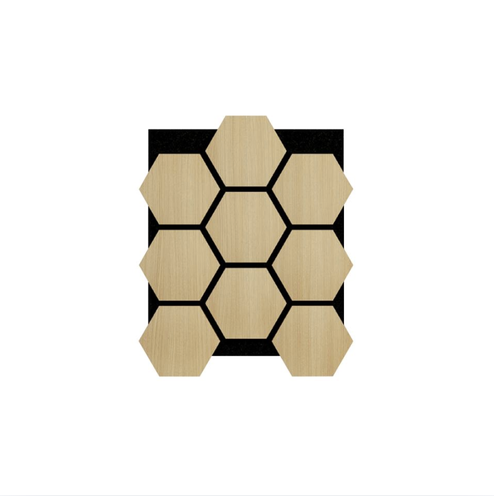 PULSE - Parement mural avec feutrine acoustique 9 mm - Prix à la boite