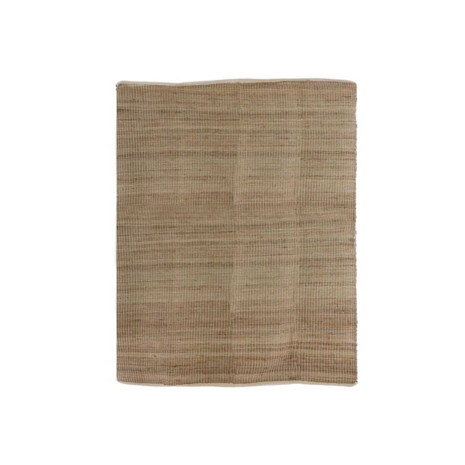 JAYA - Grand tapis en jute et coton tissé à la main