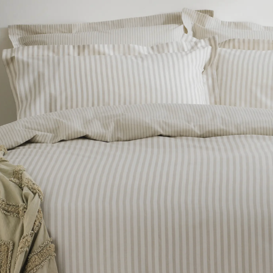 HEBDEN - Housse de couette réversible 100% coton