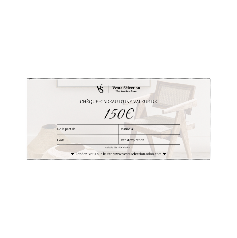 CHÈQUE-CADEAU 150€