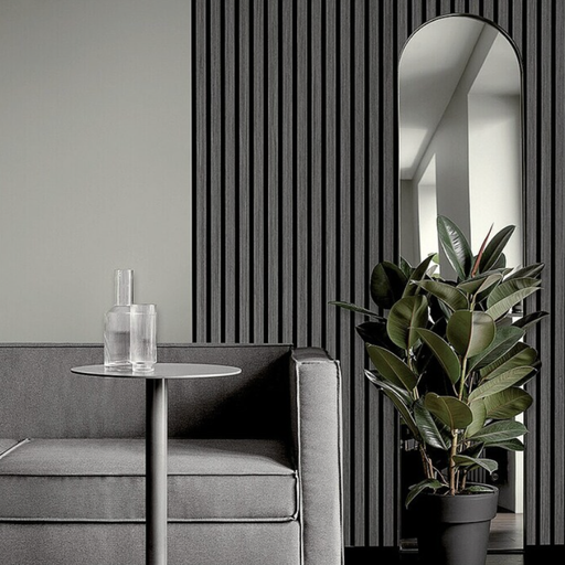 ELEMENTS BLACK - Parement mural XXL avec feutrine acoustique 9 mm - Prix à la boite (1,36m²)