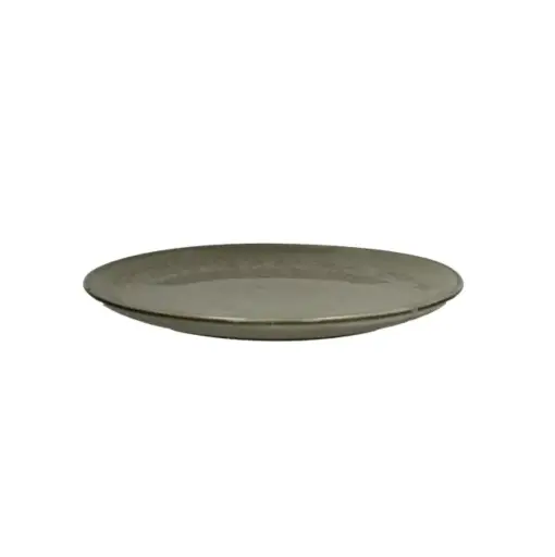 MIRHA - Petite assiette à dîner vert olive