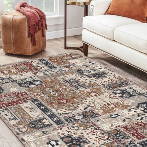 PATCHWORK - Tapis à motifs vintage (160x230)