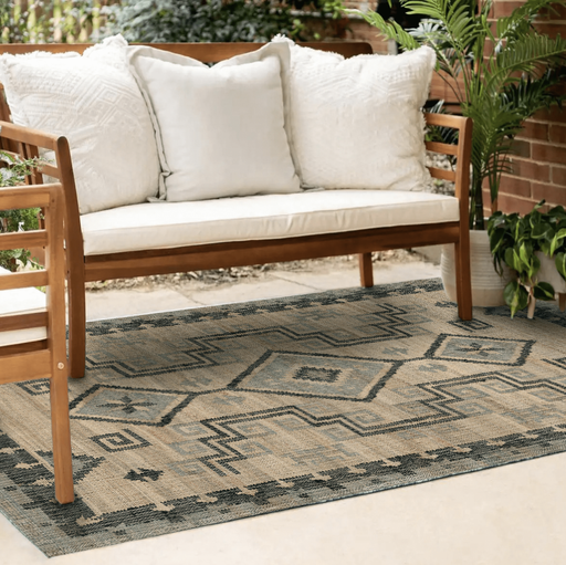 SAFARI - Tapis à motifs ethniques (160x230)